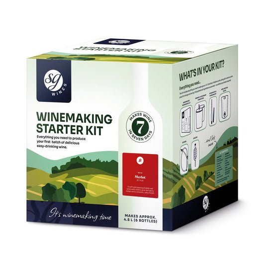 SG Wines Merlot Starter Kit – main product photo