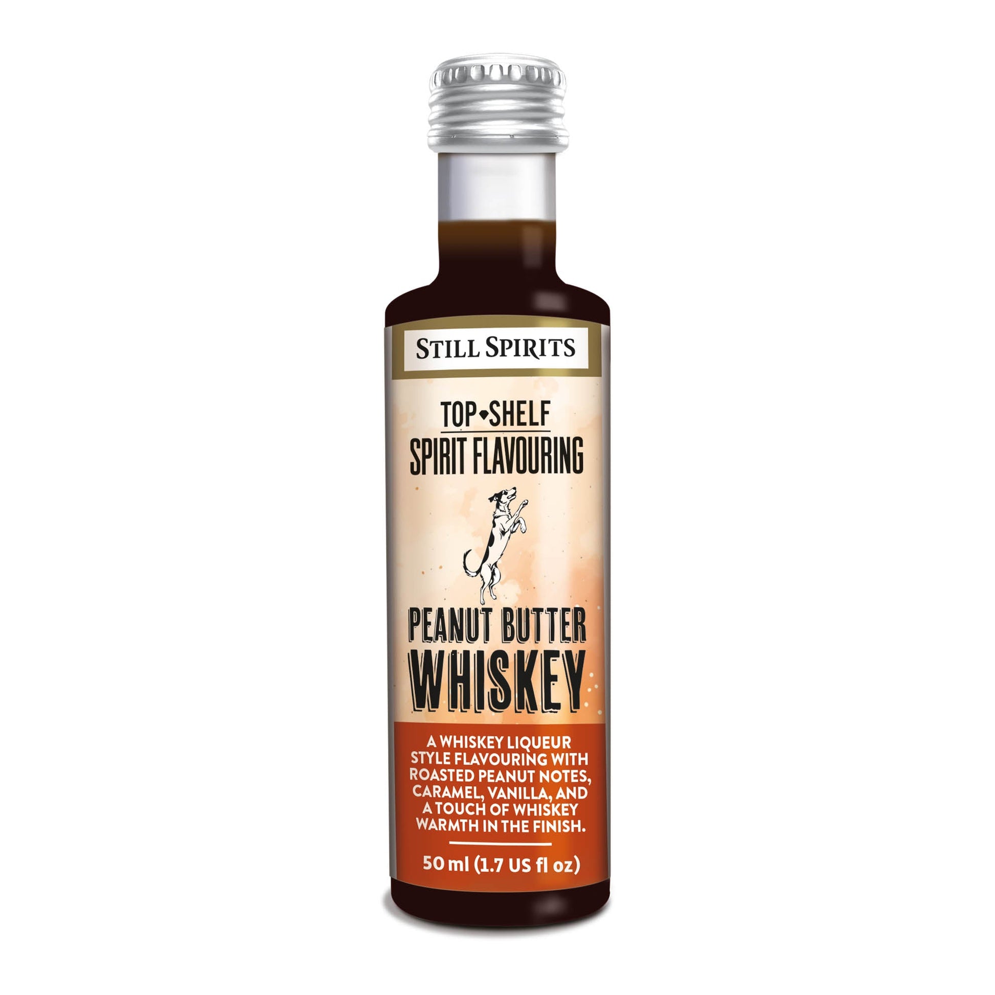 Still Spirits Top Shelf Peanut Butter Whiskey 50ml bottle