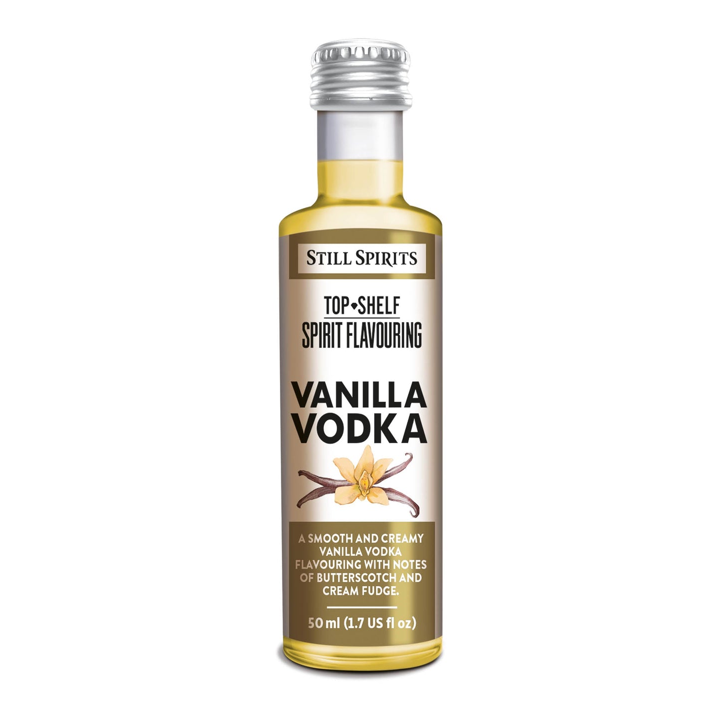 Still Spirits Top Shelf Vanilla Vodka 50ml