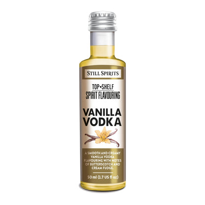 Still Spirits Top Shelf Vanilla Vodka 50ml – bottle photo