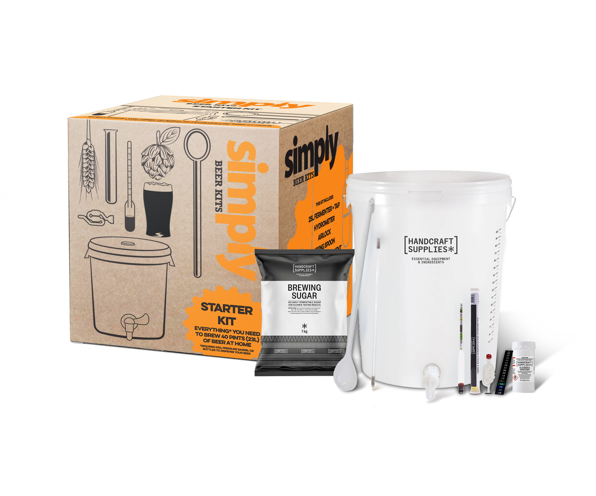 Simply Starter Kit with 48 PET Bottles