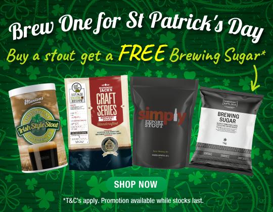 St Patricks Day - Stout Kit With Free Sugar
