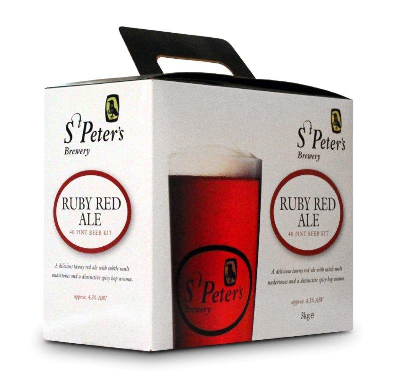 St Peters Ruby Red Ale 3.0kg (40 pt) – supplier photo 2