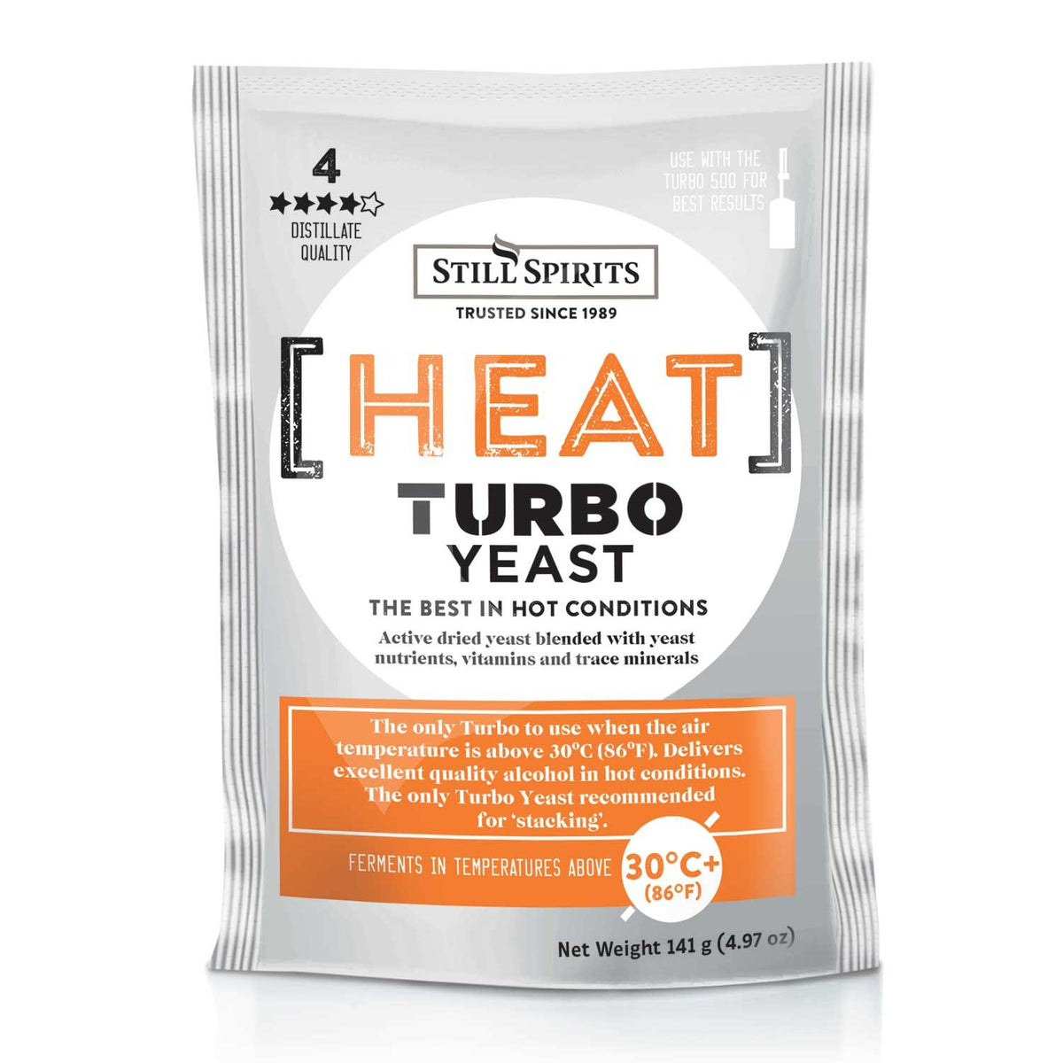 Still Spirits Heat Turbo Yeast (138g) – photo 2