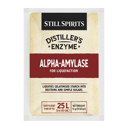 Still Spirits Distiller's Enzyme Alpha-amylase 12g – supplier photo