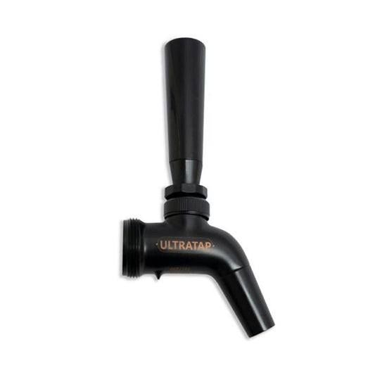 Ultratap Black forward-sealing beer tap