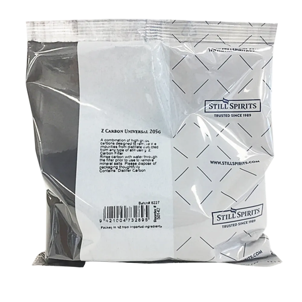 Z Carbon Universal 205g — Activated Carbon for Spirit Filtering