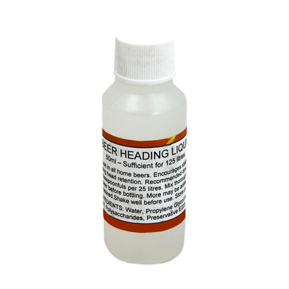 Beer Heading Liquid 50ml (to treat 125 Litres) – main product photo