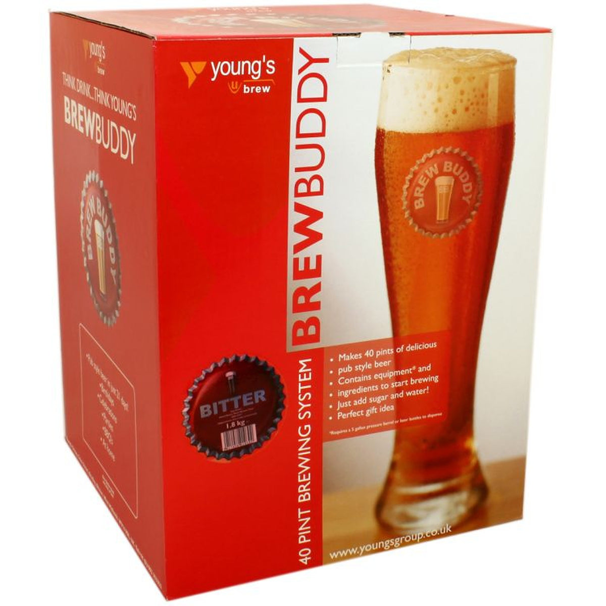 BrewBuddy Starter Kit Bitter 40pt – main product photo