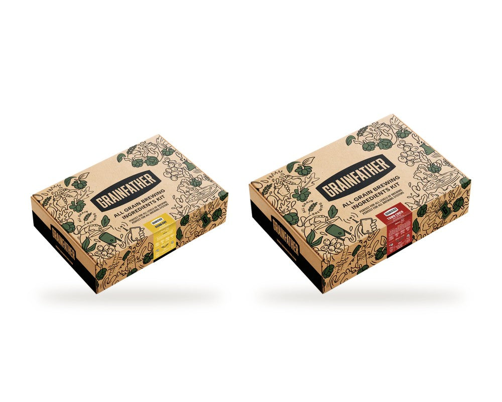 Hops, malt and Grainfather all grain kits