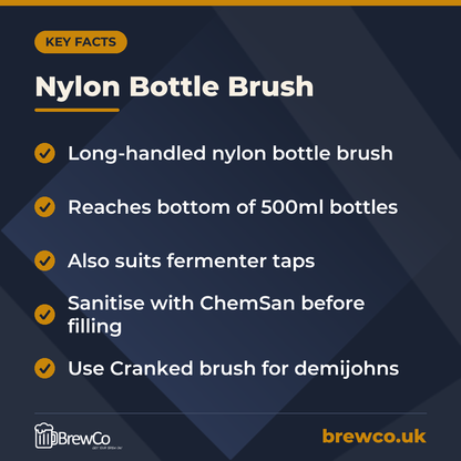 Nylon Bottle Brush – key facts