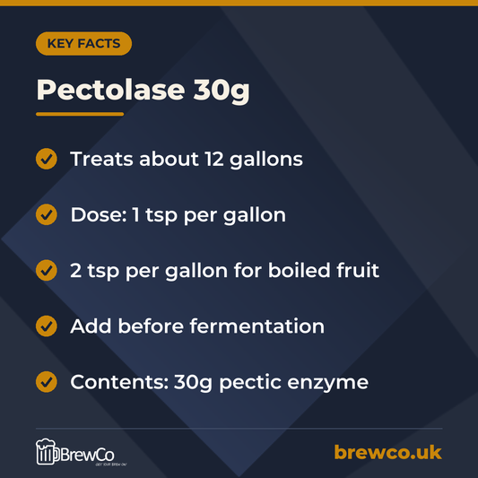 Pectolase 30g – key facts