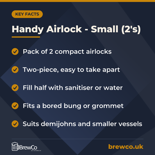 Handy Airlock - Small (2's) – key facts