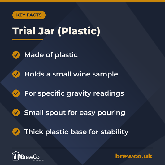 Trial Jar (Plastic) – key facts