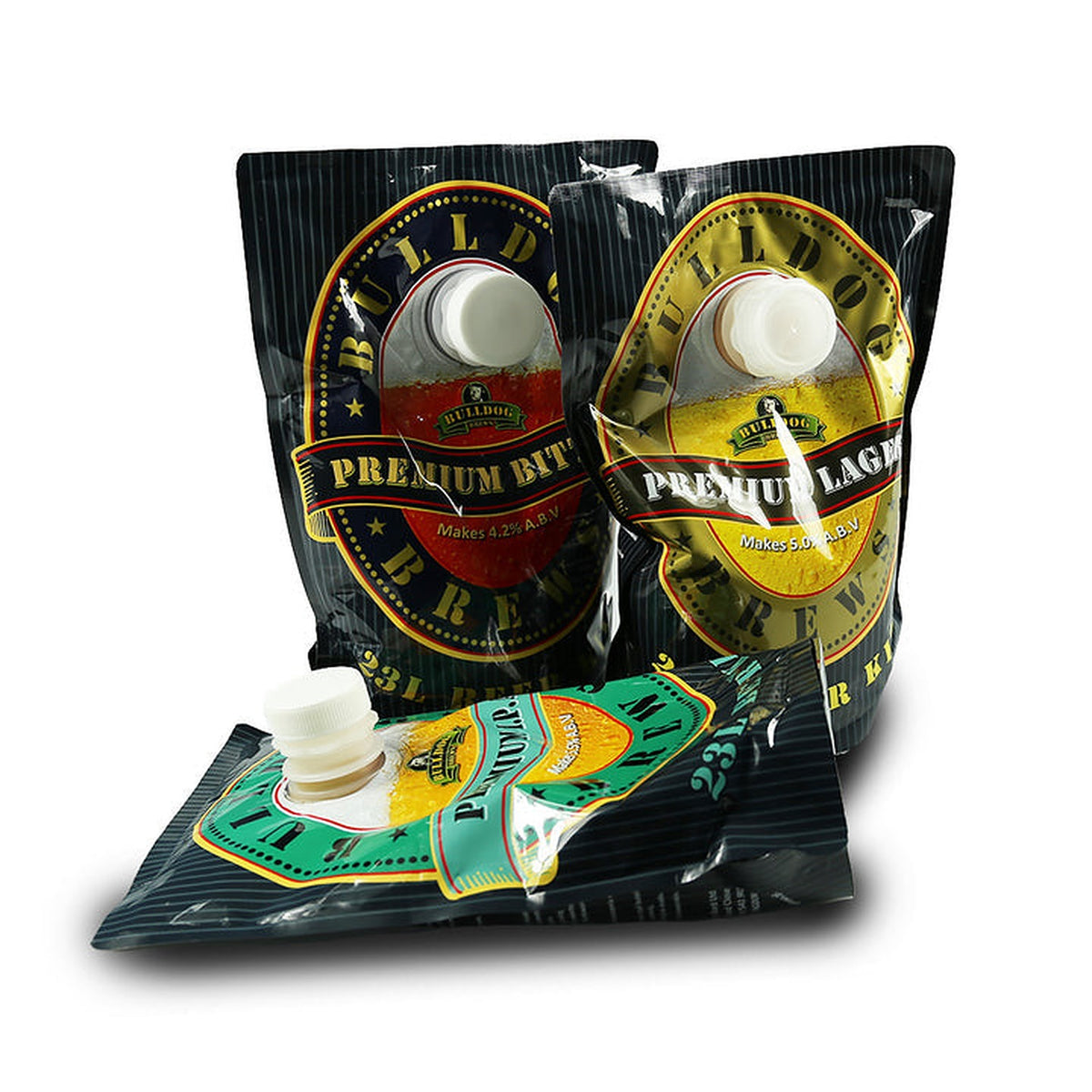 Bulldog Brews 1.75kg Beer Kit – Lager, Bitter or IPA – main product photo