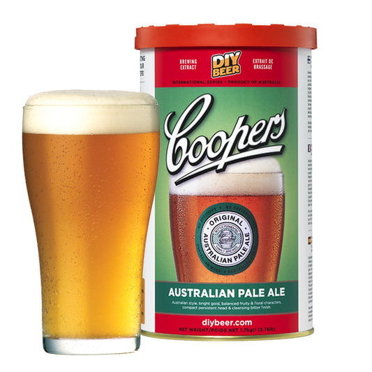 Coopers DIY Australian Pale Ale Home Brew Kit – main product photo