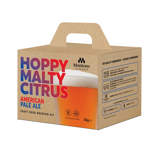 Muntons Flagship American Pale Ale Home Brew Kit – main product photo