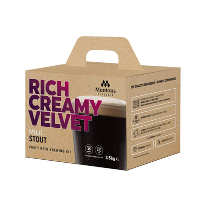 Muntons Flagship Milk Stout Home Brew Kit – main product photo