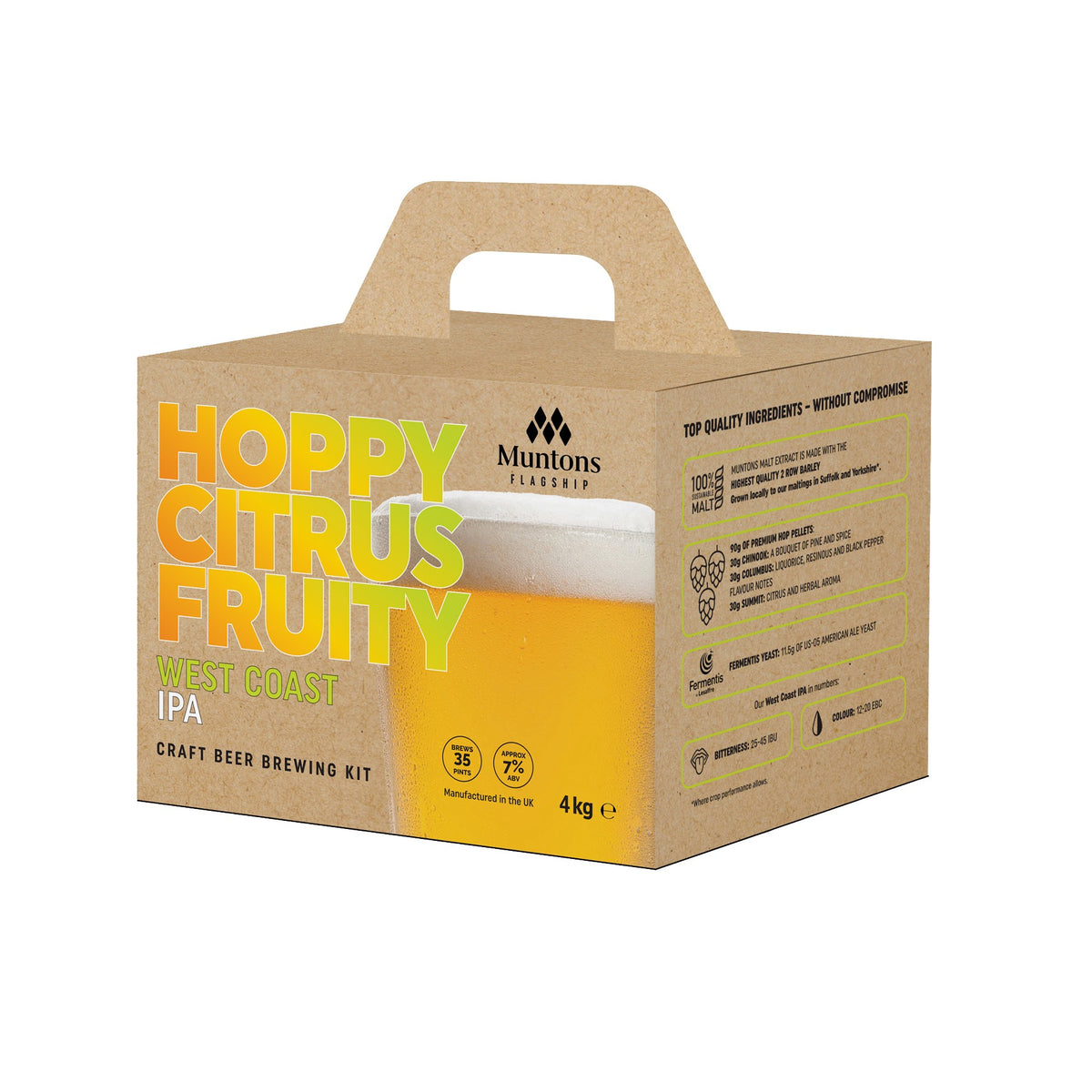 Muntons Flagship West Coast IPA Home Brew Kit – main product photo