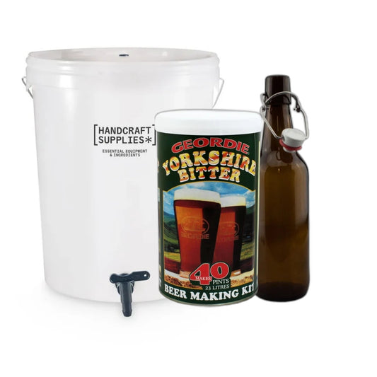 Complete Beer Making Bundle (Swing Top Bottles) — Geordie