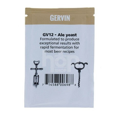 Gervin - GV12 - Ale Yeast BBE 08/24