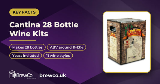 Cantina 28 Bottle Wine Range key facts