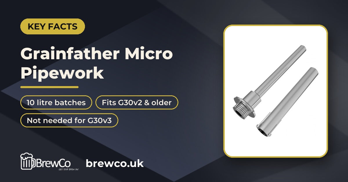 Grainfather Micro Pipework key facts