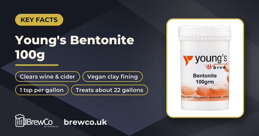 Young's Bentonite 100g key facts