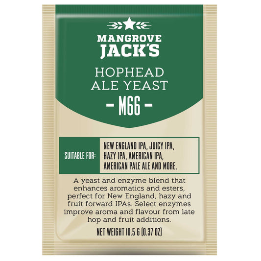 Mangrove Jacks Craft Series Hophead Ale Yeast M66 – main product photo