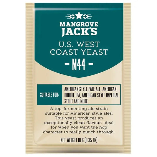 Mangrove Jacks Craft Series US West Coast Yeast M44 – main product photo