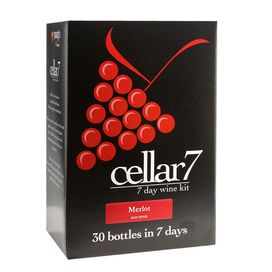 Cellar 7 Merlot Wine Kit – main product photo