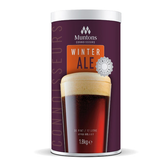 Muntons Connoisseur Winter Ale LE 1.8kg Home Brew Kit – main product photo