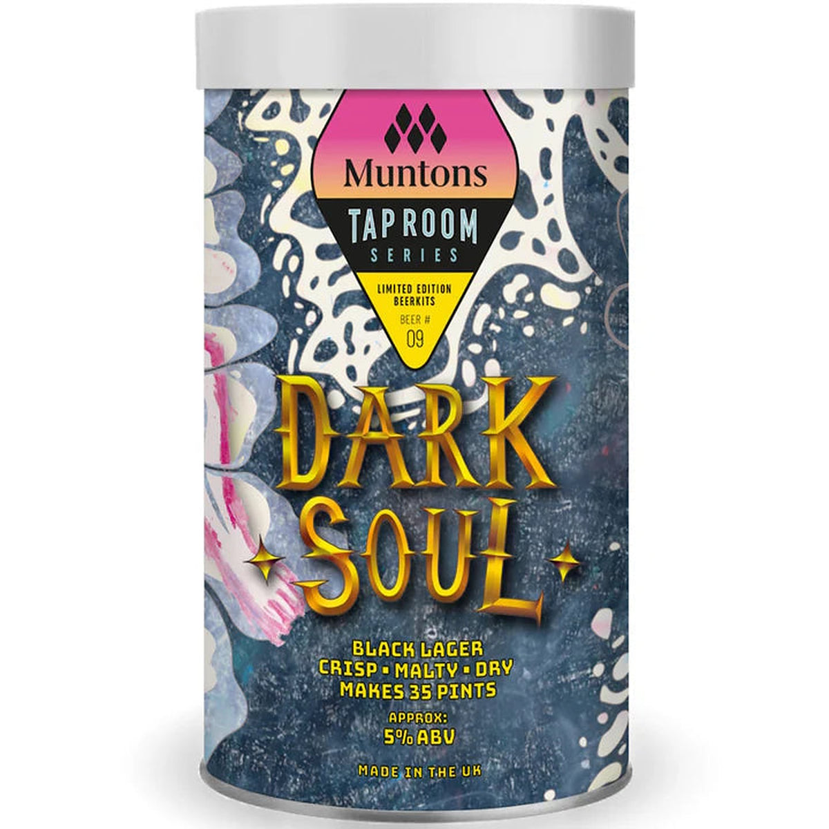 Muntons Tap Room Dark Soul 35 Pint Black Lager Kit – main product photo