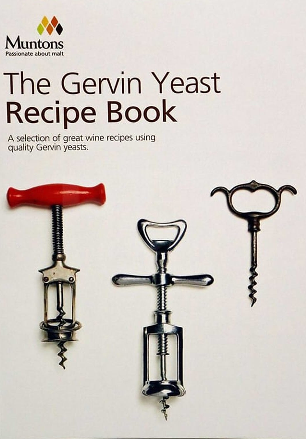 Muntons - The Gervin Yeast Recipe Book – main product photo