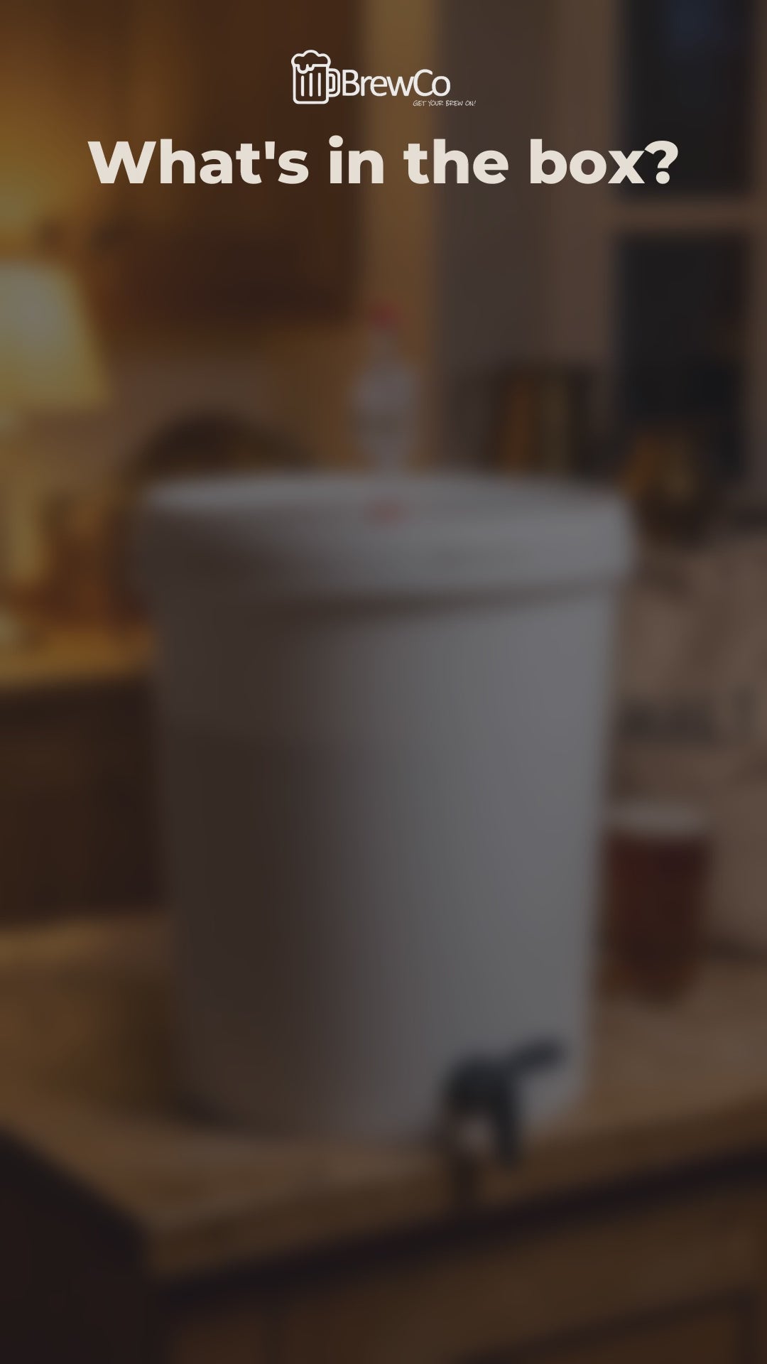 What's in the box: St Peters Beer Making Starter Kit
