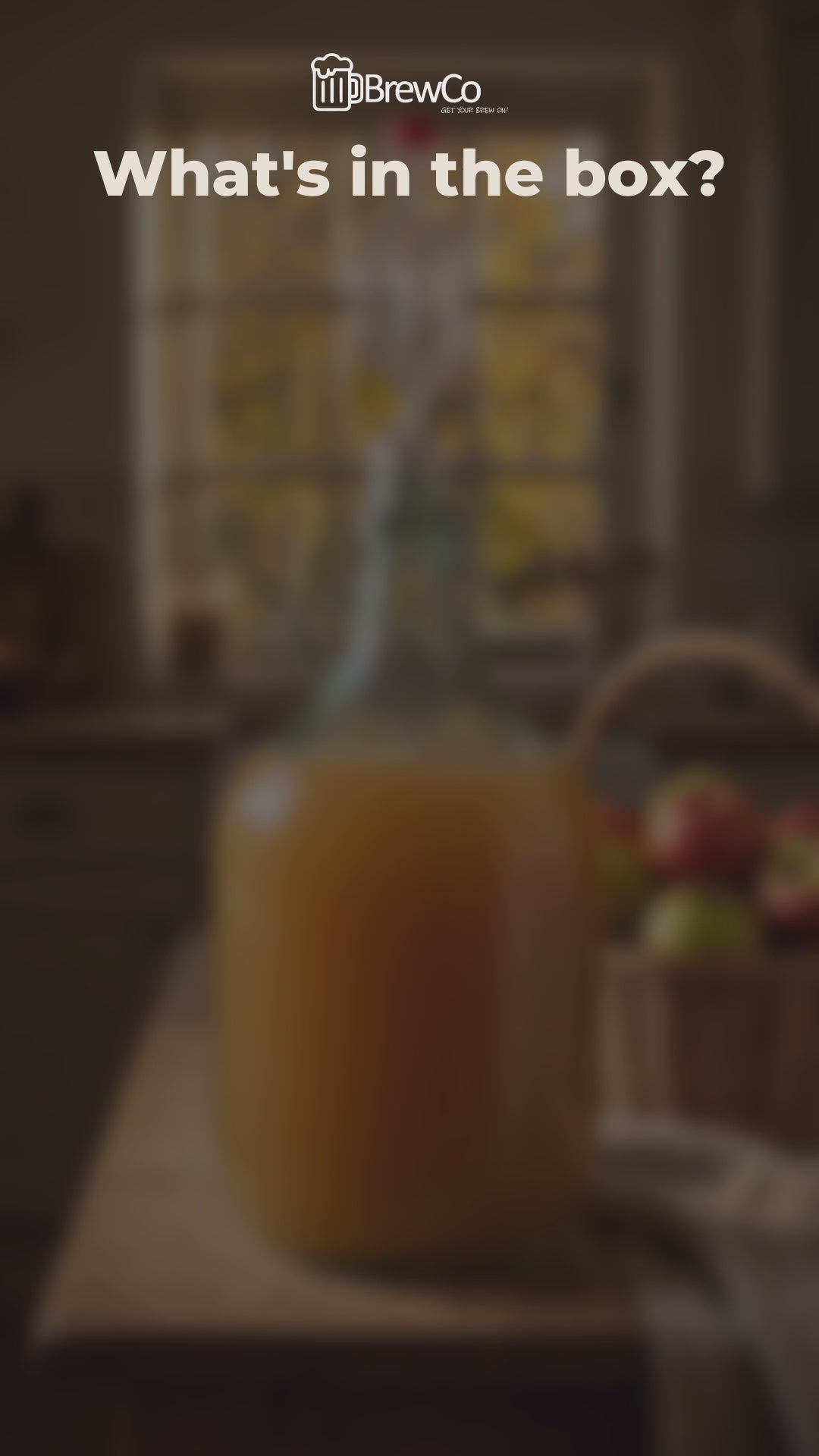 What's in the box: Mangrove Jack's Craft Series Cider Starter Kit