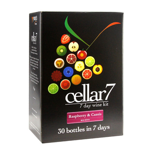 Cellar 7 Raspberry & Cassis Wine Kit – main product photo