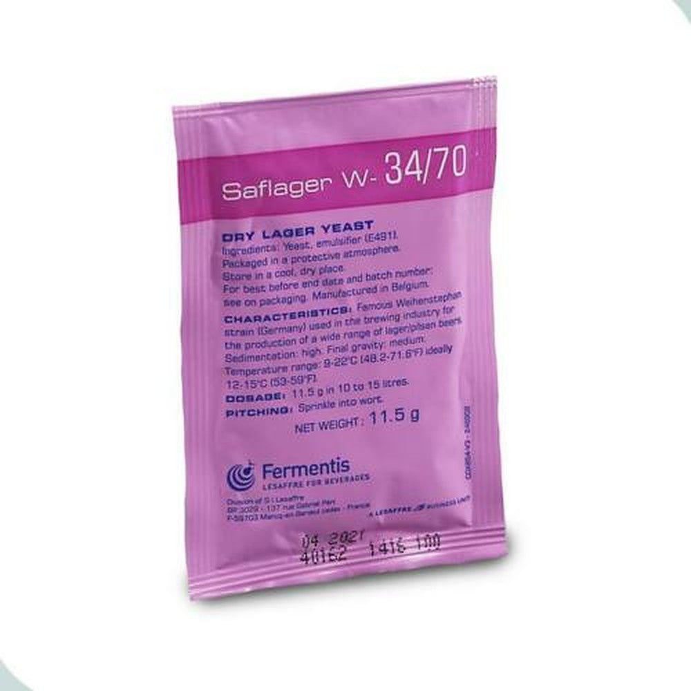 Fermentis SafLager™ W-34/70 Dried Lager Yeast 11.5g – main product photo