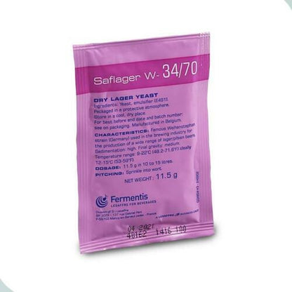 Fermentis SafLager™ W-34/70 Dried Lager Yeast 11.5g – main product photo