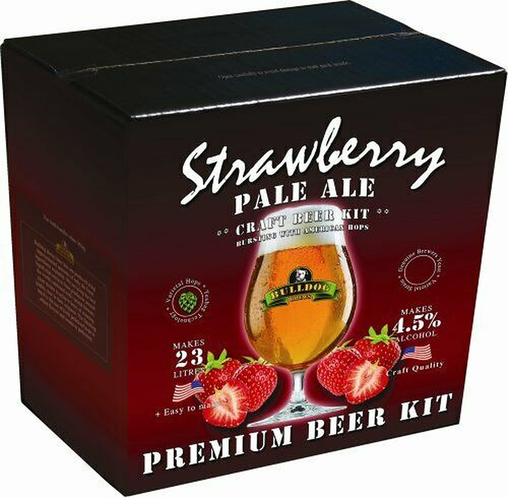 Bulldog Strawberry Pale Ale – main product photo