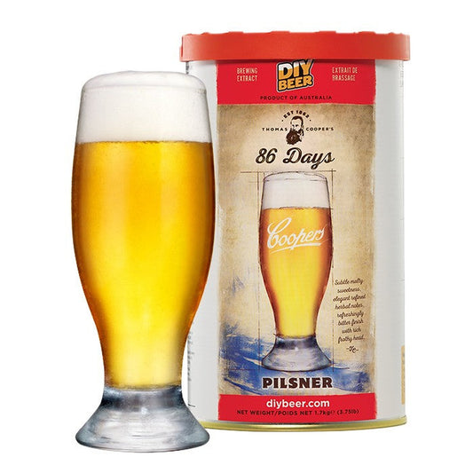Thomas Cooper 86 Day Pilsner – main product photo