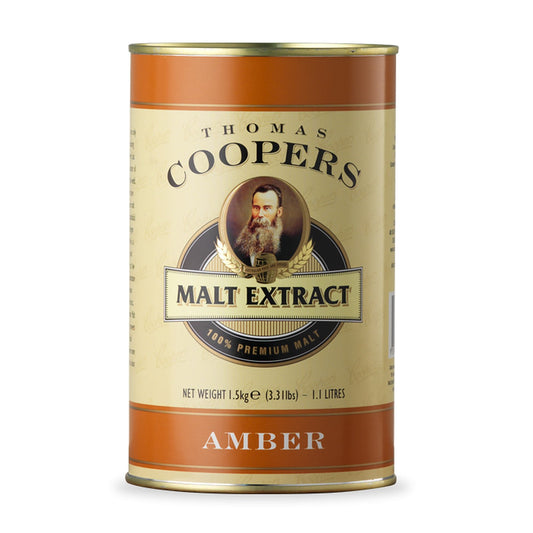 Thomas Coopers Amber Malt Extract (1.5kg) – main product photo