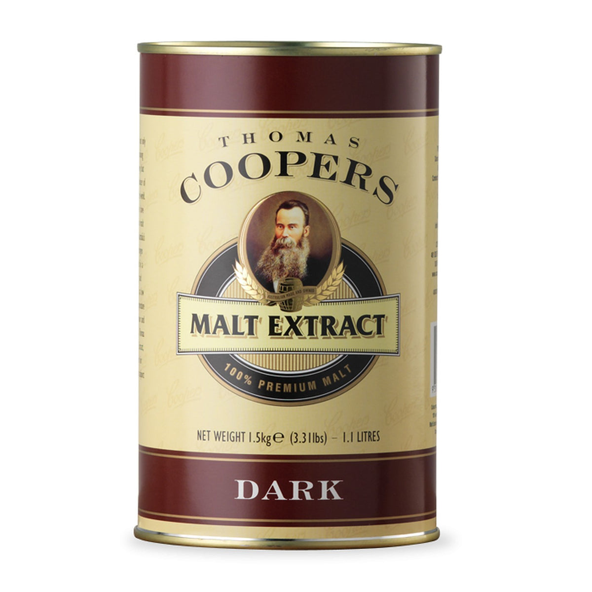 Thomas Coopers Dark Malt Extract (1.5kg) – main product photo