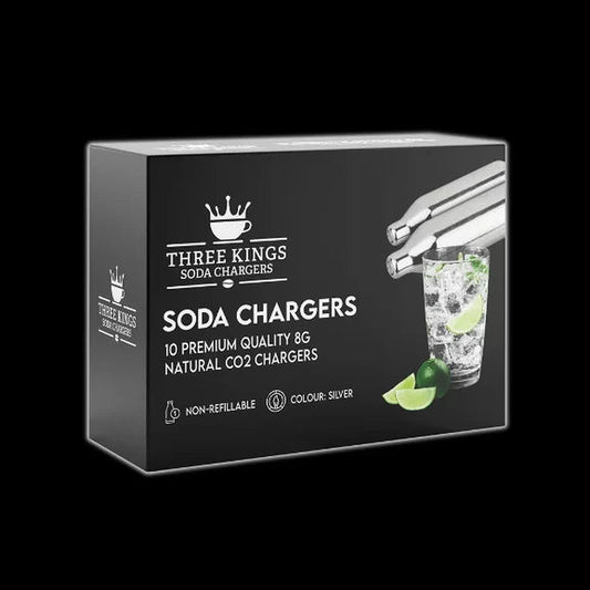 Three Kings 8g CO2 Chargers – main product photo