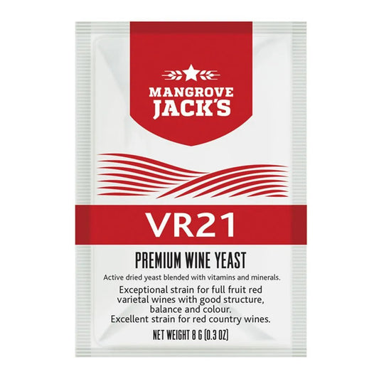 Mangrove Jack's Wine Yeast - VR21 BBE 08/24