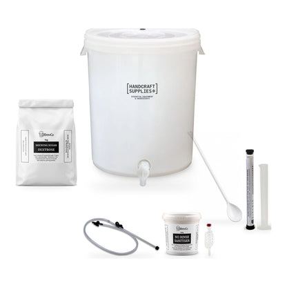 What's in the box: Coopers Beer Making Starter Kit equipment