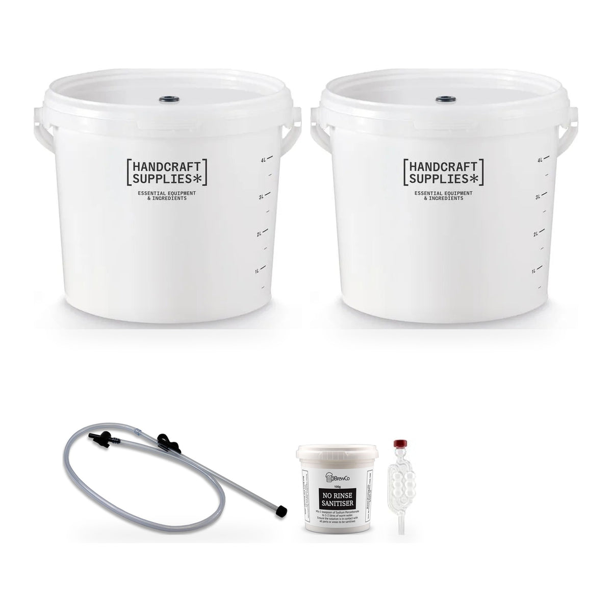What's in the box: SG Wines 6 Bottle Wine Making Starter Kit equipment
