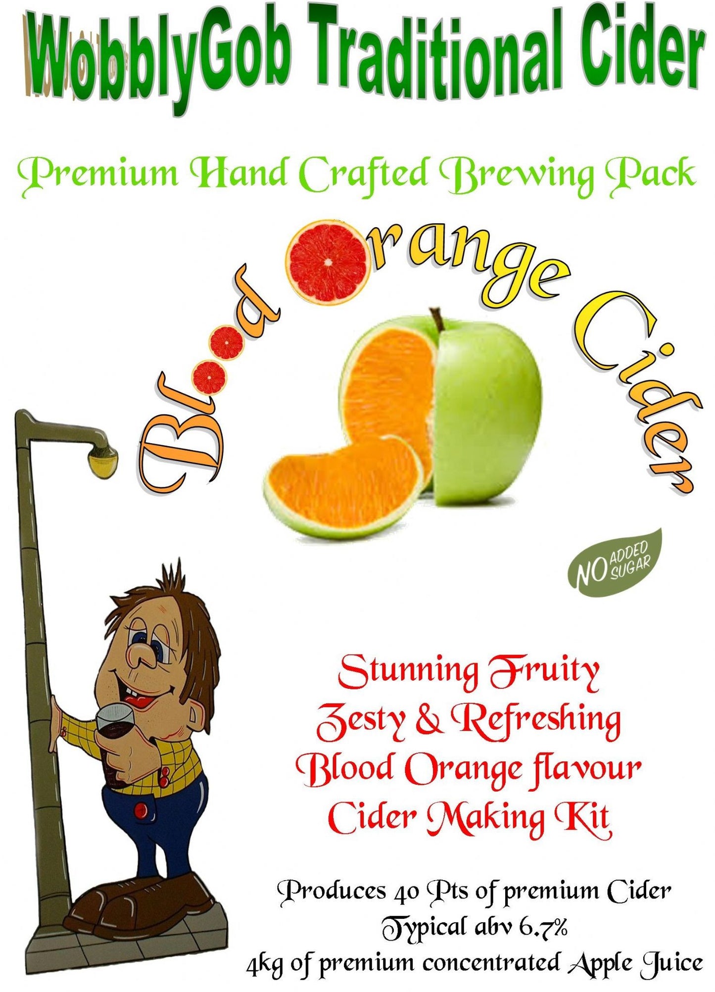 WobblyGob Blood Orange Cider