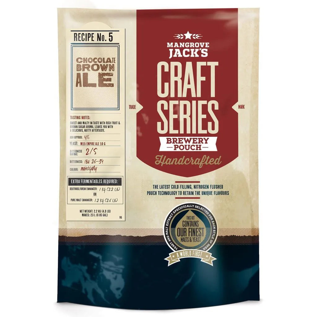 Mangrove Jacks Craft Series - Choc Brown Ale Home Brew Kit