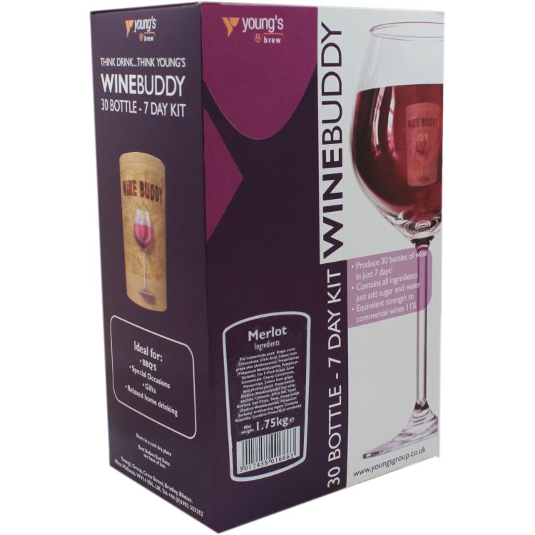 WineBuddy 30 Bottle Merlot